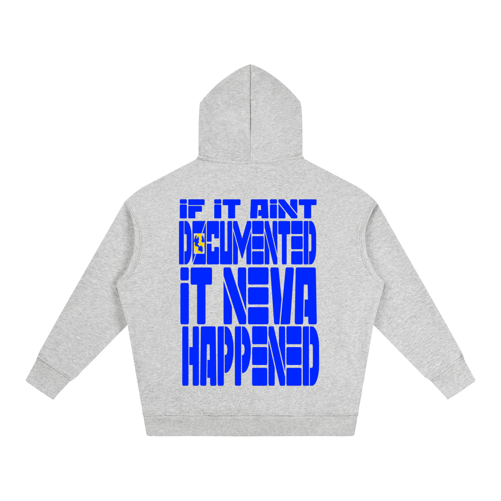 Carolina To The World Oversize Fleeced Hoodie (Blue/Gold)