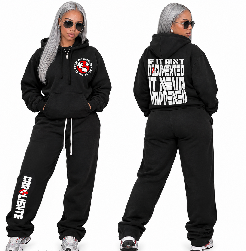 Carolina To The World  Fleece Straight Leg Pants ( Hurricanes)