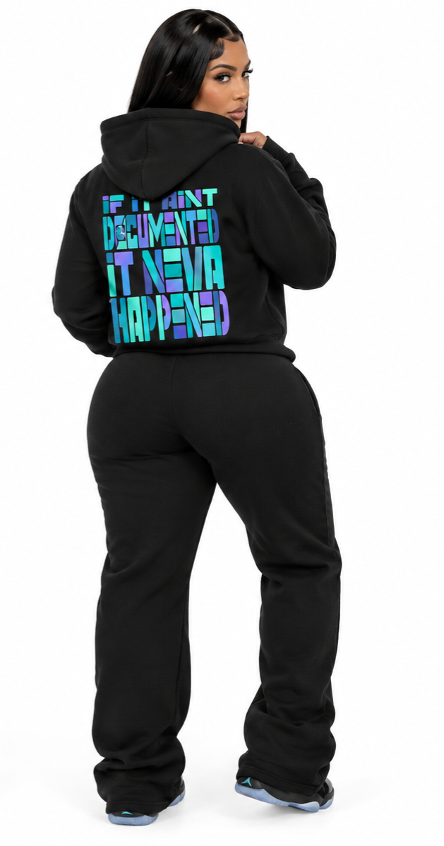 Carolina To The World Oversize Fleeced Hoodie (Buzz City)