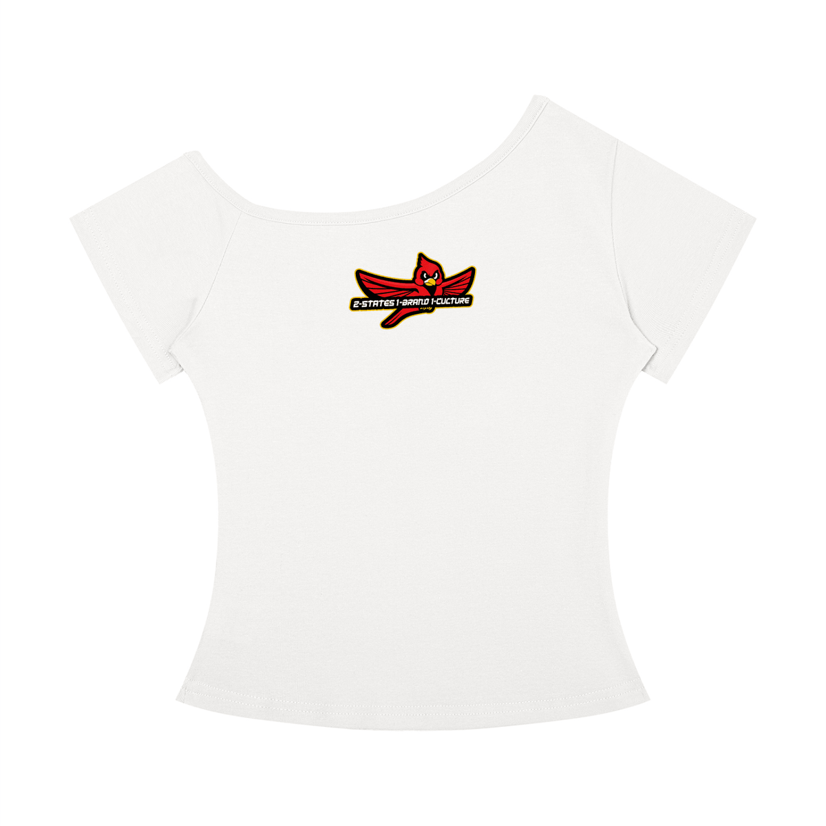 Angry Palmetto Bird Women’s Off-the-Shoulder T-Shirt - Caroliente' CollectonGraphic T-ShirtsCaroliente' Collecton