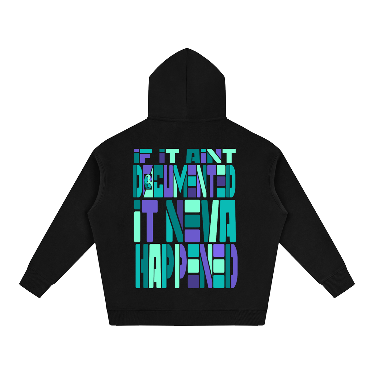 Carolina To The World Oversize Fleeced Hoodie (Buzz City)