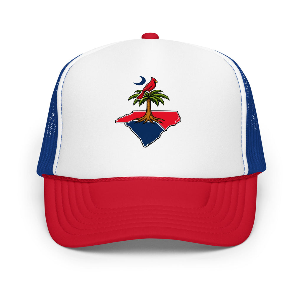 Palmetto Cardinal Trucker Hat - Caroliente' CollectonScreen Print GraphicsCaroliente' Collecton